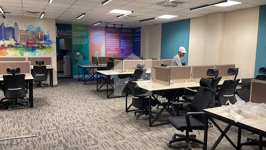 Property connect!1000sq. ft New Blue Area Brand New Office For Rent ,Lift Installed