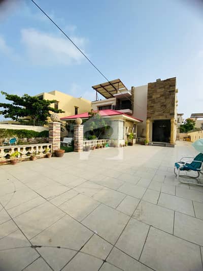 1000 Square Yards Slightly Used Fully-Furnished Super Luxurious Bungalow With Basement & Pool For Rent At Khayaban-E-Bukhari, DHA Phase 6