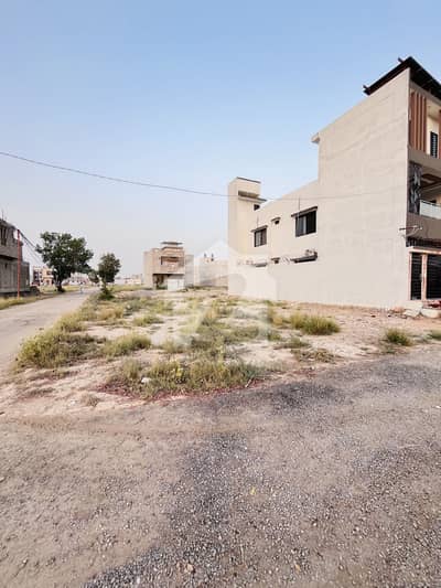 240 Sq Yard Corner West Open Plot For Sale Lease Map Pass Ground +1