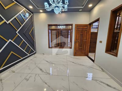 240 Sq. Yards Ground Floor Portion Brand New With Seperate Parking Ultra Luxury Modern In VIP Block 5 Gulshan