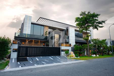 2 Kanal Brand New Luxury Ultra-Modern Design Most Beautiful Full Basement Fully Furnished Home Theater Swimming Pool Bungalow For Sale At Prime Location Of DHA Lahore Near To Park Masjid & DHA Raya Fairways Commercial.