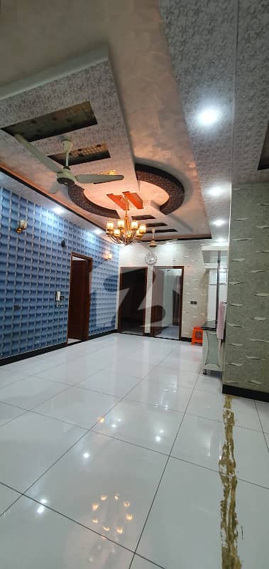 240 Square Yards 4 Bed DD 2nd Floor Portion With Roof Ultra Luxury Modern In VIP Block 1 Gulshan 60 Feet Road