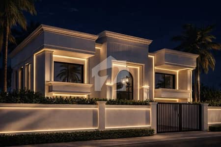 Wapda Town 2 Kanal 2 Marla Spanish Bungalow For Sale With Swimming Pool