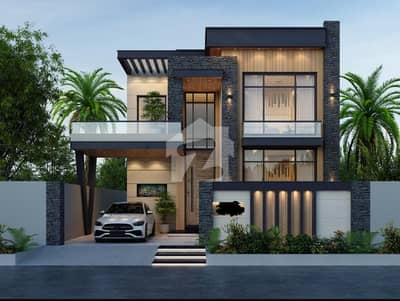 Owner Built 12.5 Marla With 10 Kv Solar Panel Gray Structure For Sale