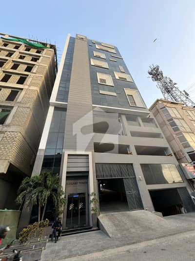 Brand New 1000 Square Feet Luxurious Office For Rent In Elegant Tower Clifton Block 5