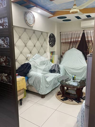 BEAUTIFUL CORNER FURNISHED FLAT AVAILABLE FOR SALE