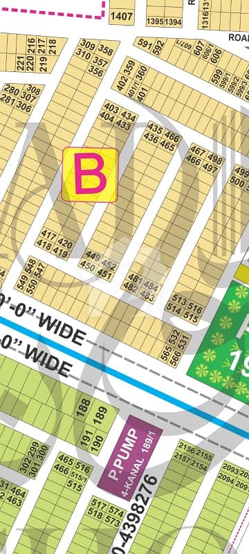 Ideal Residential Plot For sale In DHA 9 Town - Block B