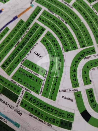 DHA Phase6 Sector B3 Beautiful Location Plot Near To Park
