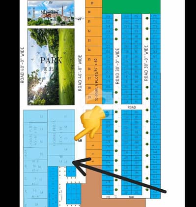 Possession Paid Near To Park On Ground 1 Kanal Residential Plot For Sale In C Block (Personal Plot)