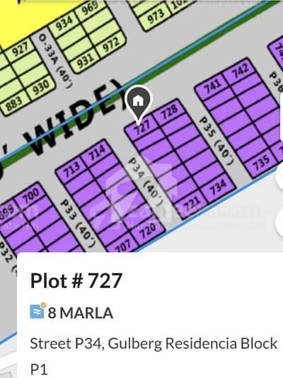 Main Boulevard Plus Corner Plot Is Up For  Sale
