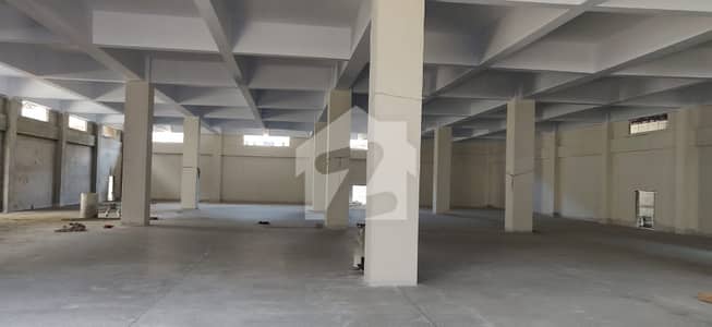 Rcc 40,000 Sqft Ground Floor Available For Rent With Power And Gas