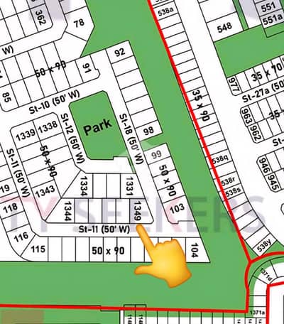 1.9 Kanal Corner Extra Land Paid Plot