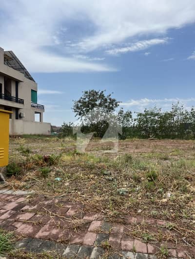 Back Open Plot With Top View Near Main Boulevard