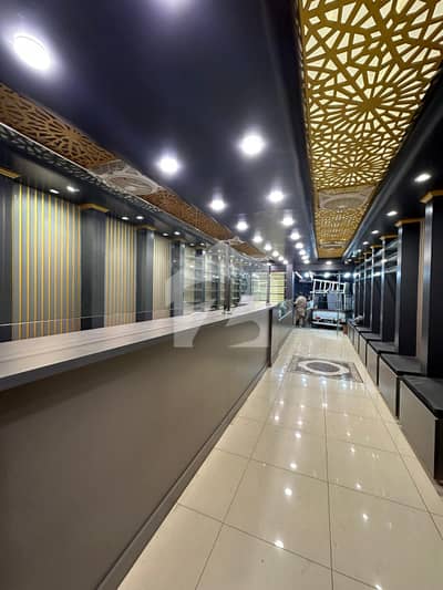 PREMIUM COMMERCIAL REAL ESTATE FULLY FITTED SHOP FOR RENT & COMMERCIAL SETUP FOR SALE IN KHADDA MARKET, DHA PHASE 5