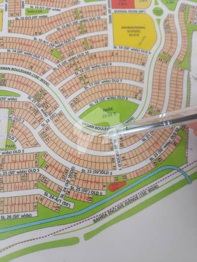 10 Marla plot for sale in sector A bahria Enclave Islamabad
