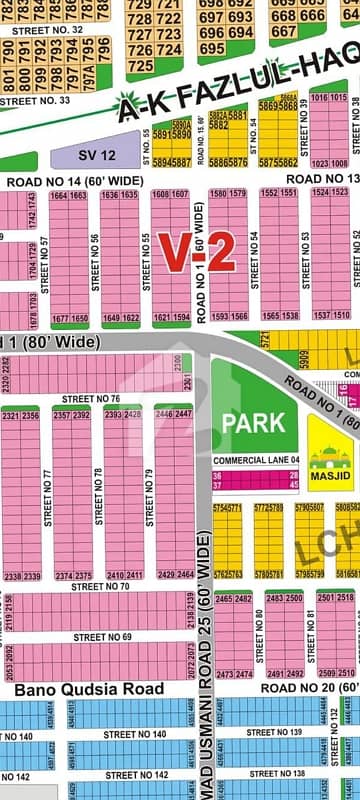 Sector V 8 Marla Gray Structure Available on 60 fit Road