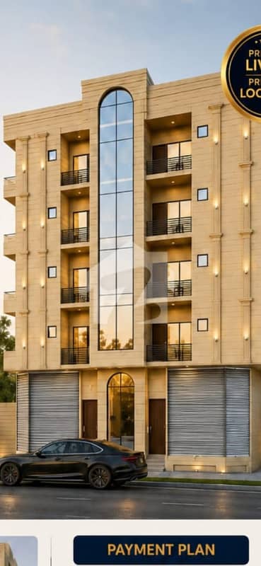 1100 Sqft Apartment 3 Bedrooms Lounge Available On Booking In Dha Phase 1 Bungalow Facing