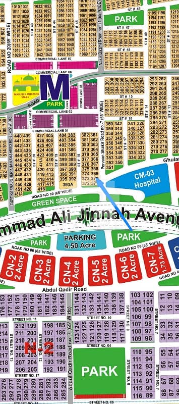 Sector M 10 Marla Plot For Sale