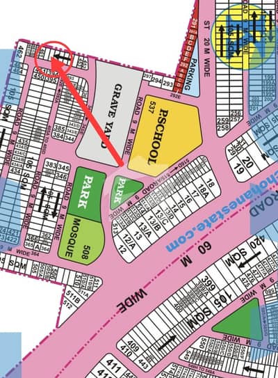 5 Marla Residential Plot For Sale. . Johar Town, Block K,