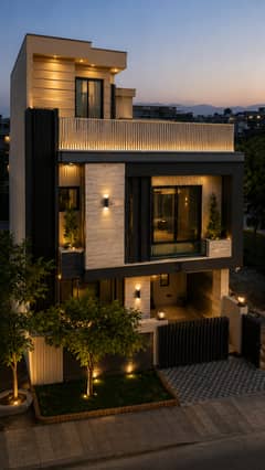 South Face 5 Marla Designer House For Sale | DHA Phase 5 Sector F Islamabad
