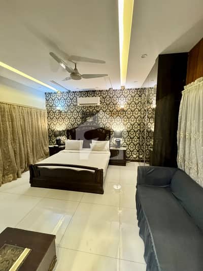 Furnished Room for rent in bankers avenue near to phase 5