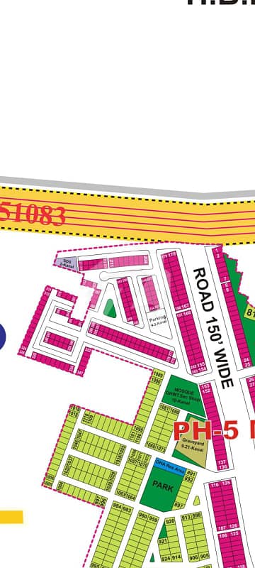 a comercial plot for sale in dha phase 7