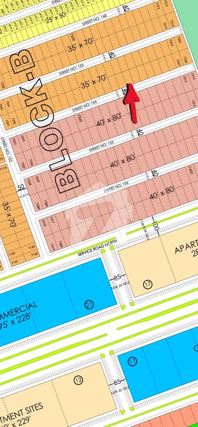 10 Marla Plot For Sale in Faisal hills B Block