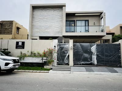 666 yards Exclusive Real Dream Bungalow with Pool Basement available for tasteful buyers