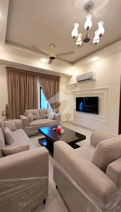 Luxury 1-Bed Furnished Apartment For Rent The Grande, Bahria Town Phase 2