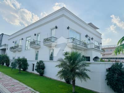Cornee Fully Furnished Spanish Luxury Villa For Sale1 Kanal ,Back To Main Boulevard, 50 Ft Wide Street, Sunface , Block C Topcity 1