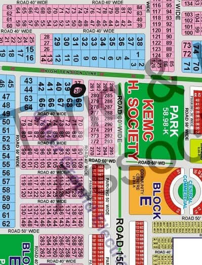 DHA sector 5  one kanal plot for sale prime luction all fasalietes available