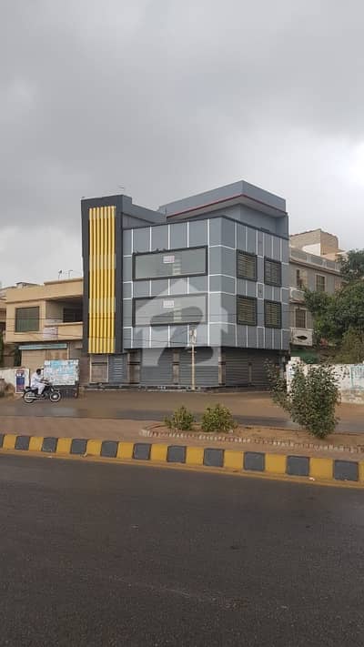 Ground+2 Corner House On Main Malir Cantt Road For Sale