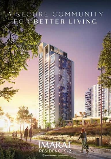 2-Bed Luxury Apartment With Margalla Hills View At IMARAT Residences-2