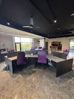 PROPERTY CONNECT! Fully Furnished 1st Floor 3,700 Sq. Ft. Office For Rent In G-8 Islamabad |
