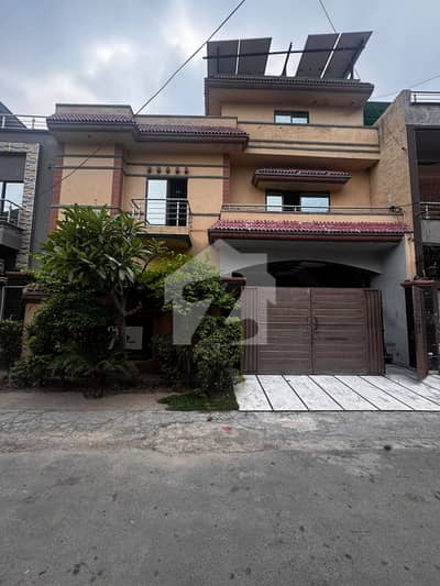 Direct Deals Marketing Offers Prime Location Lavish Beautiful Double Story Available For Sale Reasonable Price In B Block Wapda Gass Registry Solar Installed Alrehman Garden Phase 2