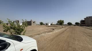 PIR AHMED ZAMAN PH II 240 YARDS ON 40 FEET ROAD TRANSFFER WEST OPEN PLOT FOR SALE