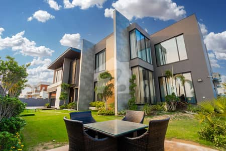 26.25 Marla Corner Fully Furnished Luxury Bungalow For Sale In DHA Phase 7 P Block Lahore Solar Installed Prime Location