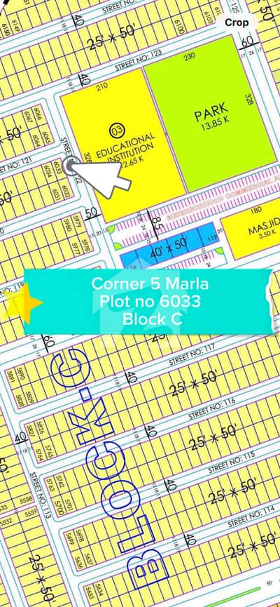 Corner 5 Marla for sale Corner 5 Marla for sale