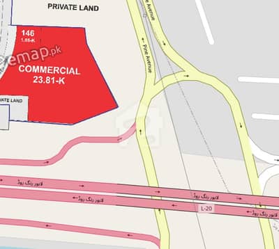 8.2 Marla commercial plot on Pine Avenue Lake City Interchange 8.2 Marla commercial plot on Pine Avenue Lake City Interchange