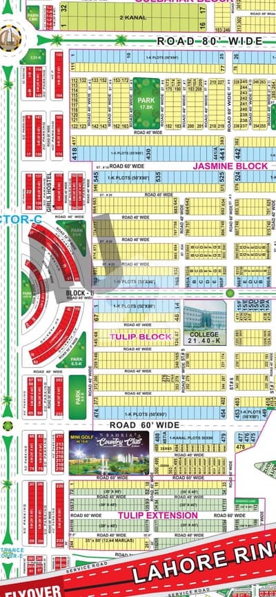 Golden Investment Chance 14 Marla Plot for Sale in Bahria Town Lahore