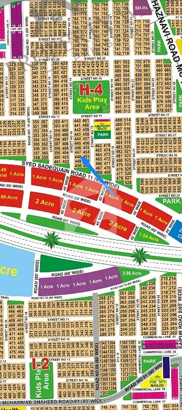 Sector H 20 Marla plot for sale
