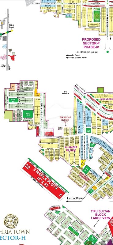 10 marla corner plot in alamgir block bahria town lahore