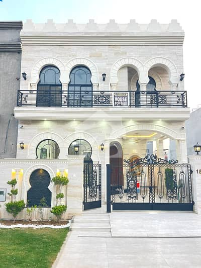 DHA Phase 9-Town, 5 Marla Brand New Spanish/Dubai Designed Elegant House for Sale.