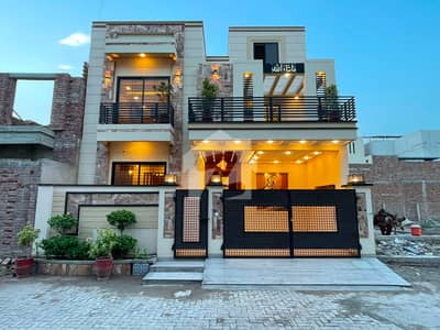 7 Marla Brand New Modern Luxury Double Storey House For Sale In Mps Road Fatima Avanue
