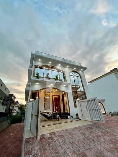 8 Marla Beautiful Triple Story Fully Furnished Taj Mahal Available For Sale In D12 On Prime Location