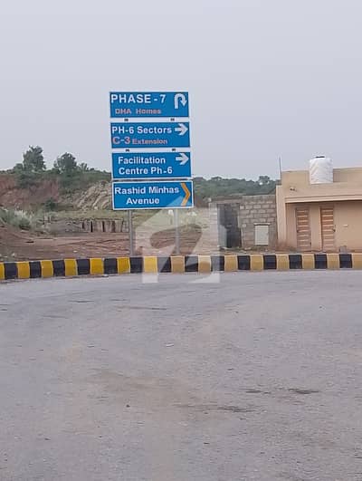 ڈی ایچ اے فیز 6 - سیکٹر بی3 ڈی ایچ اے ڈیفینس فیز 6 ,ڈی ایچ اے ڈیفینس,اسلام آباد میں 1 کنال رہائشی پلاٹ 1.5 کروڑ میں برائے فروخت۔