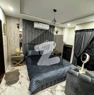 1 BED LUXURY FULLY FURNISHED APARTMENT AVAILABLE FOR RENT IN BAHRIA TOWN LAHORE