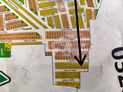 Near Mosque and Park Bllck EE Extension 5 Marla Plot available for sale