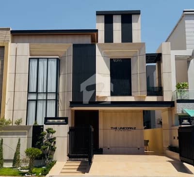 10 Marla Brand New Lavish House for Sale in Quaid Block, Sector E, Bahria Town Lahore.