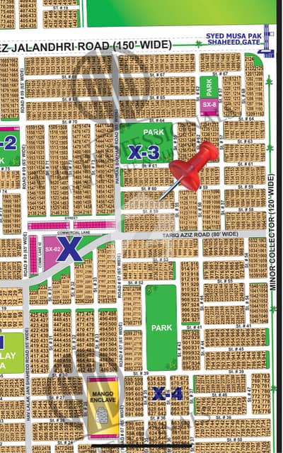 DHA Multan Sector X 1 Kanal Residential Plot Near To Park, Masjid And Commercial.
